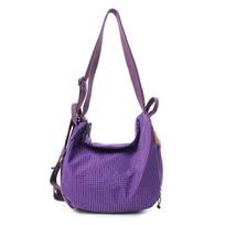 High horsepower messenger bag, tooling wind cycling, mailman bag, women's commuting and leisure, multi-purpose backpack, mobile phone bag. violetinė