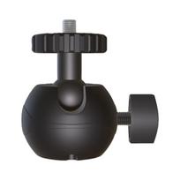 Ball Head 1/4inch Screw Mount 360 for Camcorder LED Light Bracket DSLR Camera Tripod Ballhead Stand Accessories 1 black