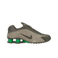 Nike Shox R4 Patogūs Stilingi Neslystantys Atsparūs Dilimui Žemi Kasdieniai Bėgimo Bateliai Vyriškas Kedas Chaki Ruda HQ7739-200 37.5 gray