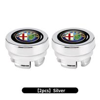 Car Cigarette Lighter Plug Cover Dustproof Plug Protective cover For Alfa Romeo GT Stelvio F1 Brera Volante Tonale Gloria Disco white