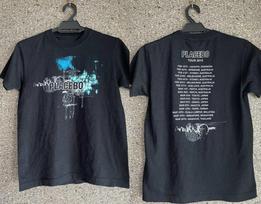 Dvipusis Placebo juostos TOur Unisex marškinėlis Visų dydžių S iki 5XL EG468 M gray