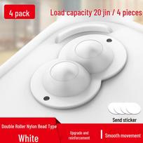 Silent Swivel Steel Ball Furniture Casters with Ball Bearings