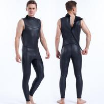 Mens Full-Body Neoprene Wetsuit Scuba Diving Snorkeling Triathlon Swimming Warmth Protection Summer Winter Spring XXL