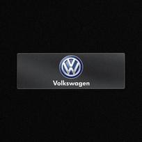 Car Emblem Logo Decorative Stickers Badge Deca lFor Volkswagen VW Golf 4 5 6 7 Jetta Polo Caddy GTI Bora MK7 Beetle Passat b6 Xy6 black