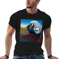 Emerson Lake and Palmer - Tarkus T-Shirt Summer Holiday Casual Tee XL black