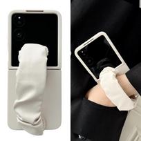 Silk PU Leather Wrist Strap Phone Case for Motorola Razr 60 Pro 50 40 Ultra Mooto Razr 60 50 Shockproof Cover Moto Razr 60