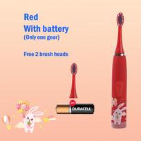 XiaomiChildren Electric Toothbrush Cartoon Kids With Replacement Head Ultrasonic  IPX7 Waterproof Rechargeable Sonic Toothbrush
