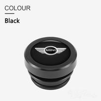 Automobilio logotipas Cigarečių žiebtuvėlio apsauga nuo dulkių Mygtuko apsauga Dulkių dangtelis BMW Mini Cooper S R55 R56 R50 R53 R60 F55 F56 Automobilio lipdukai black