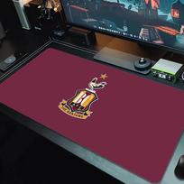 L.F.C. football Mouse Pad Large Gaming Table Cushion Non-slip Laptop Tablet Big Mousepad XXL Mat Mini PC Playmat With Lock edge 30cmx60cm(11.8x23.6inch) black