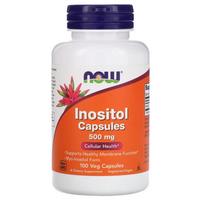 Now Foods Inositol 500mg Veg Capsules 100 Tablets 1 pcs