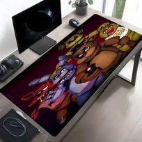 Five Nights at Freddy's Print Mouse Pad, Anti‑Slip Desktop keyboard Mat, for PC Laptop Gaming Working Daily Use, Cool Festival Surprise Gift 30cmx60cm