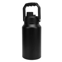 2.3L Insulated Water Bottle With Lid Handle Wide Mouth 316 Stainless Steel Travel Thermal Mug for Sports Gym Fitness juoda