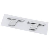 3D ABS Chrome Black TT Logo Car Rear Trunk Emblem Badge Sticker Decals For  Audi TT RS MK1 8N 8J MK3 8S MK2 Accessories
