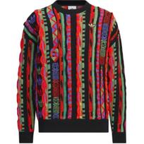 Adidas Originals FW24 Gyvatės Metų Riboto Leidimo Patogus Minkštas Laisvo Kirpimo Apvalios Kaklo Megztinis Unisex megztinis JL8370 XXL red