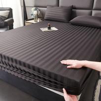 100% medvilnės paklodė su gumyte, 500 siūlų skaičius, tinkama miegamiesiems, viešbučiams ir svečių kambariams 120*200cm