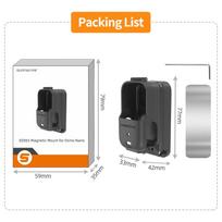 Foldable Magnetic Stand Base For DJI Osmo Nano Angle Portable Desktop Bracket Mount For DJI Osmo Nano Camera Accessories gray