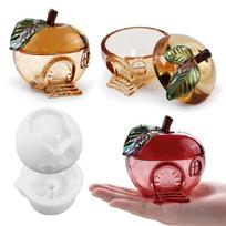Elegant Apples Designs Silicone Mould For Epoxy Resin Container And Craft Projects 1 beige