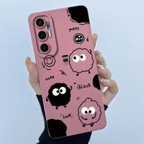 For Tecno Pova 3 Case LF7n Lovely Cartoon Cat Cover Matte Shockproof Soft Silicone Phone Case For Tecno Pova 3 Pova3 Funda 6.9'' Tecno Pova 3 gray