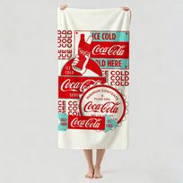 Madingas spaudinys C-CoCa C-ColaS Rankšluostis Džiovinantis Vonios rankšluostis Taikomas lengvam plaukimui, stovyklavimui, jogai, paplūdimiui STJ50x100CM