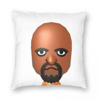 Wii Sports Matt Pillowcase Polyester Linen Velvet Creative Zip Decor Home Cushion Cover 30x30cm brown