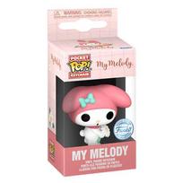 Funko Pop Keychain Hello Kitty My Melody Spring Time Keychain Collectible Figure white