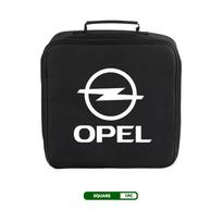 Car Charger Cable EV Carry Bag Auto Trunk Organizer Guns Bag For Opel Insignia Astra G J F K Vectra C H Corsa C B D Omega black