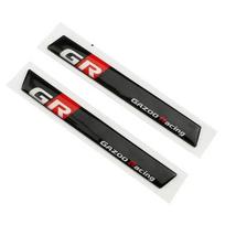 Toyota GR Sport Anti-Scratch Strips Lipdukai Lipdukai Corolla RAV4 Highlander Camry C-HR Avensis Prado Automobilio Priedai juoda