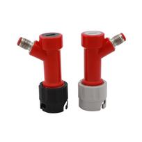 Pin Lock Keg Disconnect 1/4  Barb MFL Type Cornelius Corny Keg Connector Home Brew Beer Dispenser red