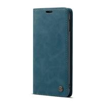 CASEME Case for Samsung Galaxy S10E, Leather Wallet Case, Blue