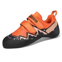 Unisex Professional Rock Climbing Shoes for Indoor Gym Wall Training Bouldering Practice Outdoor Climbing Footwear Sizes 44-44 44 orange