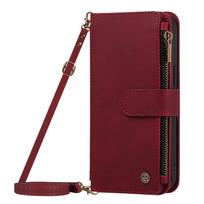Wallet Case For XiaoMi RedMi Note 17 15 14 14S 13 12 12R 12T 11 11S 10 10S 9 Pro Plus Max Turbo 4G 5G Cover Zipper Crossbody & Clutch, 9 Card Slots RedMi Note 11 Pro