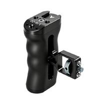 Camera Side Handle for Handheld Filming, Reversible Cage Mount with 1/4-20 Locating Pin and Contoured Grip for Gear Expansion and Side Support 1