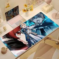 Anime Mushoku Tensei Mouse Pad Large Nonslip Lockedge Desktop Computer Desk Mat Keyboard Writing Mousepad Office Gamer Student 800x300x2mm