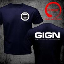 France French Special Elite Forces Gign Raid Bri Unisex TShirt 100 Cotton Unisexga Vintage Anime Clothes Harajuku Unisexs TShirt Sale 4XL blue
