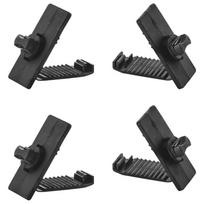 4pcs For Honda Civic Jazz CR-V HR-V Car Mat Fixing Clips Floor Carpet Clip Mat Hook Fasteners Screw Accessories Auto Clip Tool black