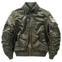 New Air Force functional flight jacket men's ma-1 loose plus size jacket stand-up collar baseball jersey XXXL