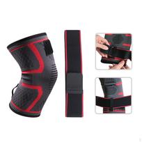 Adjustable Knee Support Brace, Leg Sleeve Pads Compression Shin guard Band Belt for Sports XXL black