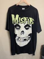 Vtg 1997 Misfits Šviečiantis tamsoje Pagrindinio stiliaus Juodas Unisex Marškinėliai Pakartotinis spausdinimas KH13097 Unisex Marškinėliai L black