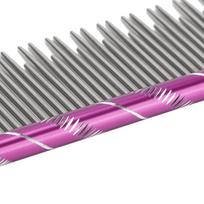 Dual Length Pins Double Teeth Pet Comb Round Smooth Teeth Cat Deshedding Comb  Household Cat Care