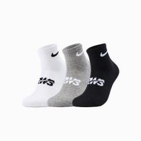Nike 3Brand Socks 3 Pack Teenagers N32543045 9/11 gray