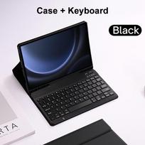 Case for Samsung Galaxy Tab S9 FE+ 12.4 Inch SM-X610 X616B,Keyboard Case For Samsung Tab S10 Plus 12.4 inch SM-X820 X826B Arabic keyboard