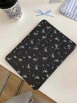Colorful Floral Tablet Case for iPad A16 11th 10th Air 11 5 4 10.9 10.2 9th 8th 7th Pro 11 12.9 10.5 with Pencil Slot Holder Air 4th 5th 10.9 gray