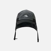 Lightweight Ear Protection Cap Japanese Style Windproof Pilot Cap Retro Earflaps Visor Hat  Women black