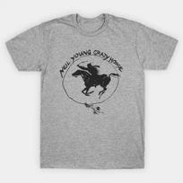 Classic Crazy Horse T Shirt S 5xl Fast Shipping L gray