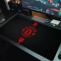 Manchester Unitedaa Mouse Pad Large Gaming Table Cushion Non-slip Laptop Tablet Big Mousepad XXL Mat Mini PC Playmat With Lock edge 30cmx80cm(11.8x31.5inch)