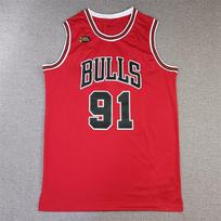 Chicago Bulls 1991 m. NBA finalo Dennis Rodman marškinėliai Vyrams Moterims Krepšinio gerbėjo marškinėlis Polivinilo alkoholio pluoštas XXL