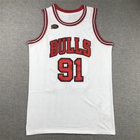 Chicago Bulls 1991 m. NBA finalo Dennis Rodman marškinėliai Vyrams Moterims Krepšinio gerbėjo marškinėlis Polivinilo alkoholio pluoštas Medium