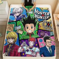 1PC Hunter X Hunter Patterned Flannel Blanket Suitable For All Seasons For Home Decor Warmth And Comfort Gifts Holiday Present 80cm x 120cm