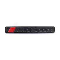 3D ABS Car Body Side Fender Emblem Sticker Trunk Badge Decoration Decal For  Audi Sport A1 A3 A4 B8 A5 A6 A7 Q3 Q5 Q7 accessories For Audi