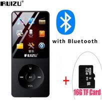 RUIZU X02 MP3 muzikos grotuvas Nešiojamas sportinis Walkman su 1,8 colio palaikymu FM radijo elektroninių knygų laikrodis įrašymo įrenginys MP3 grotuvas Bluetooth 8GB